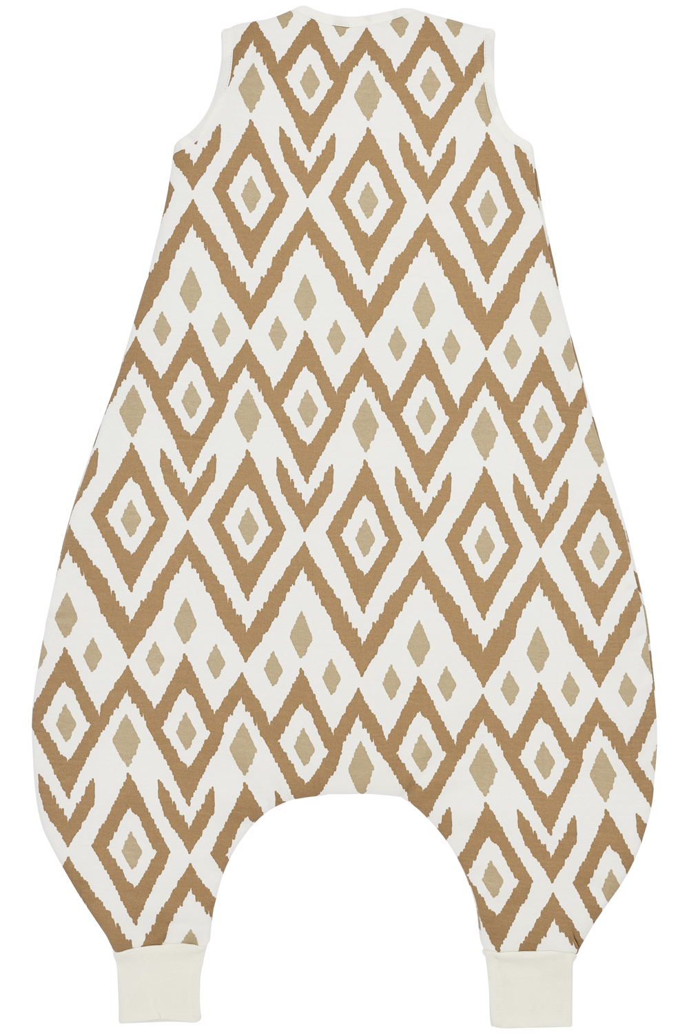 Baby winter slaapoverall jumper Ikat - sand - 80cm