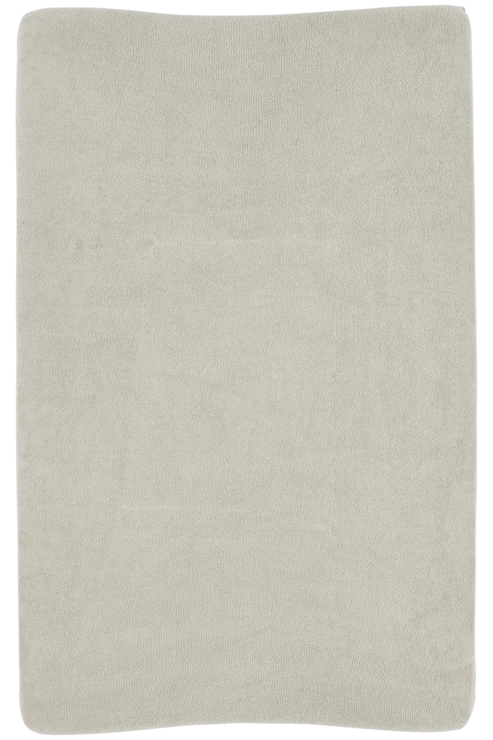 Aankleedkussenhoes badstof Uni - light grey - 50x70cm