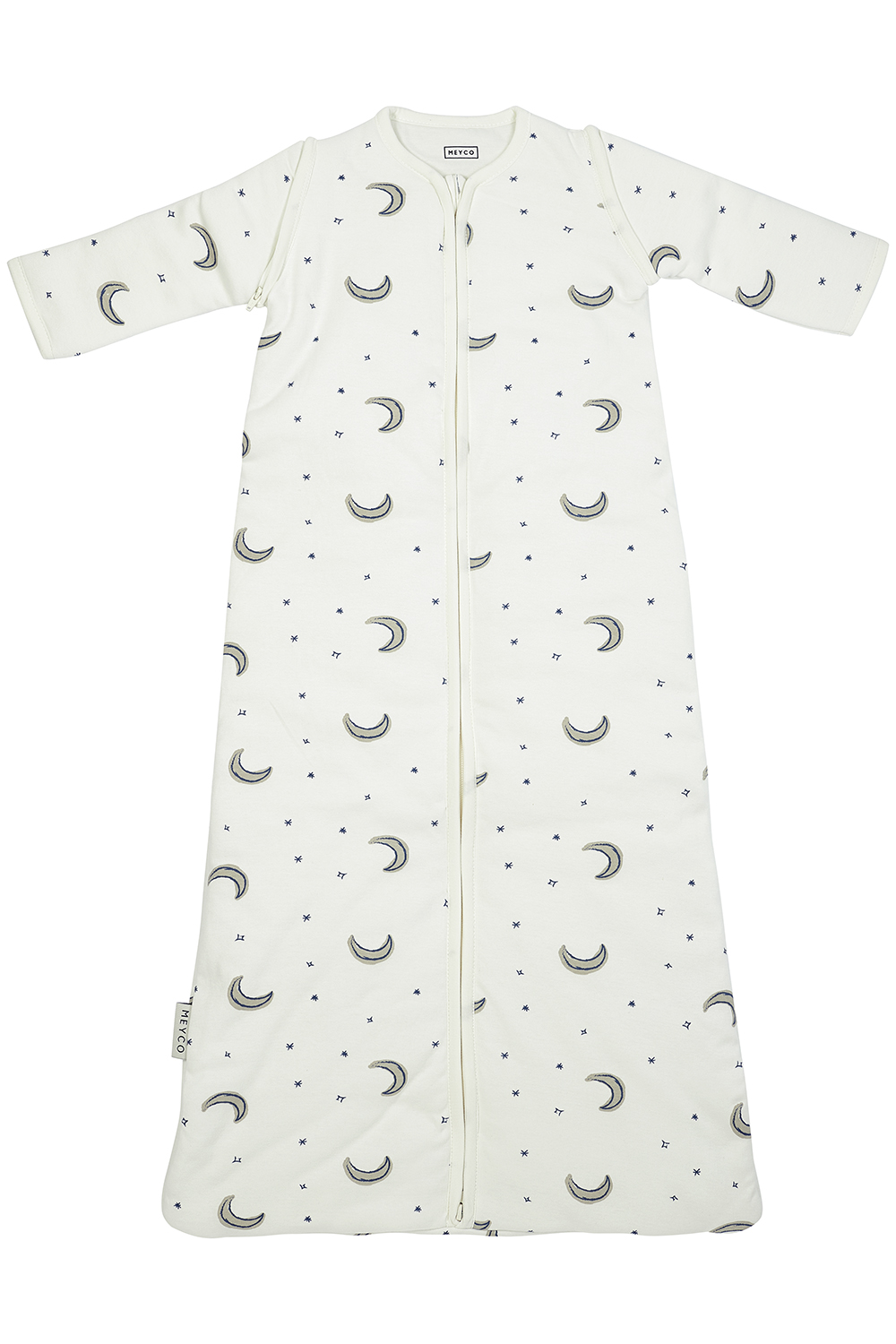 Baby sleeping bag with detachable sleeves Moon - indigo - 110cm