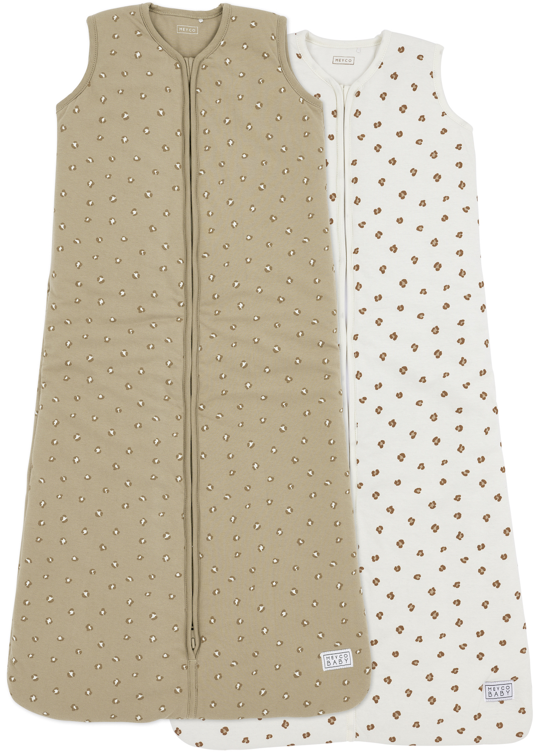 Baby slaapzak gevoerd 2-pack Mini Panther - offwhite/sand - 110cm - 2.0 TOG