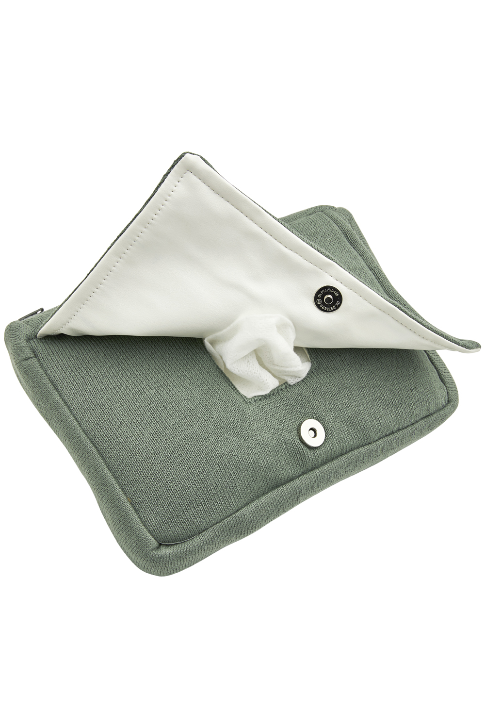 Wipes pouch Knit Basic - forest green