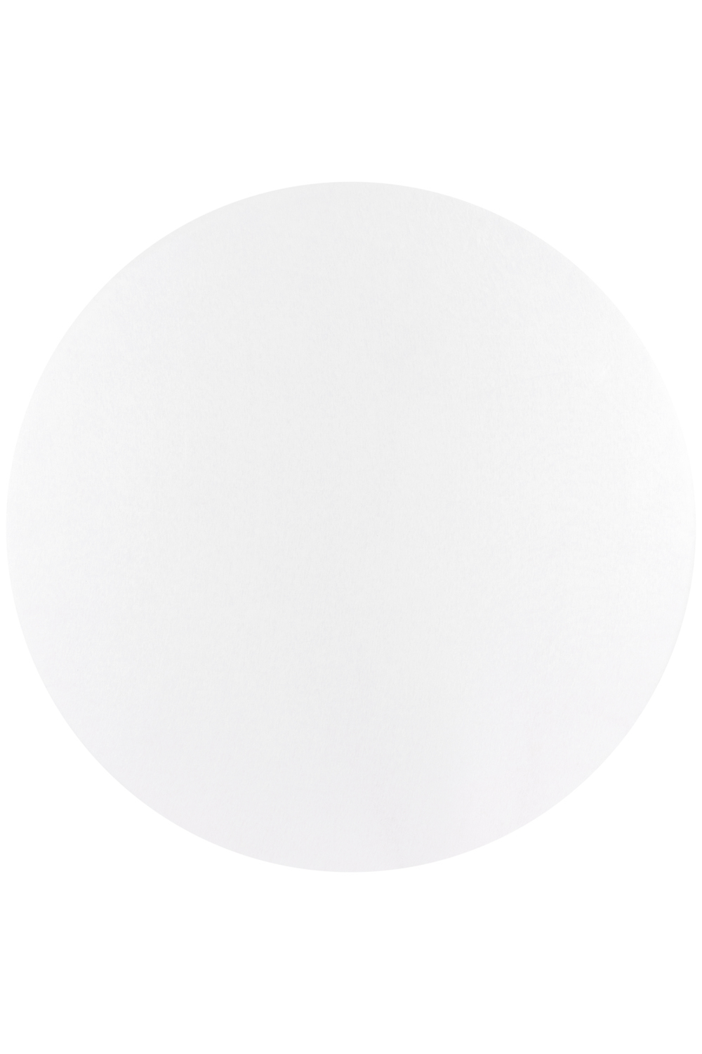 Hoeslaken boxmatras Uni - white - Rond 90/95cm