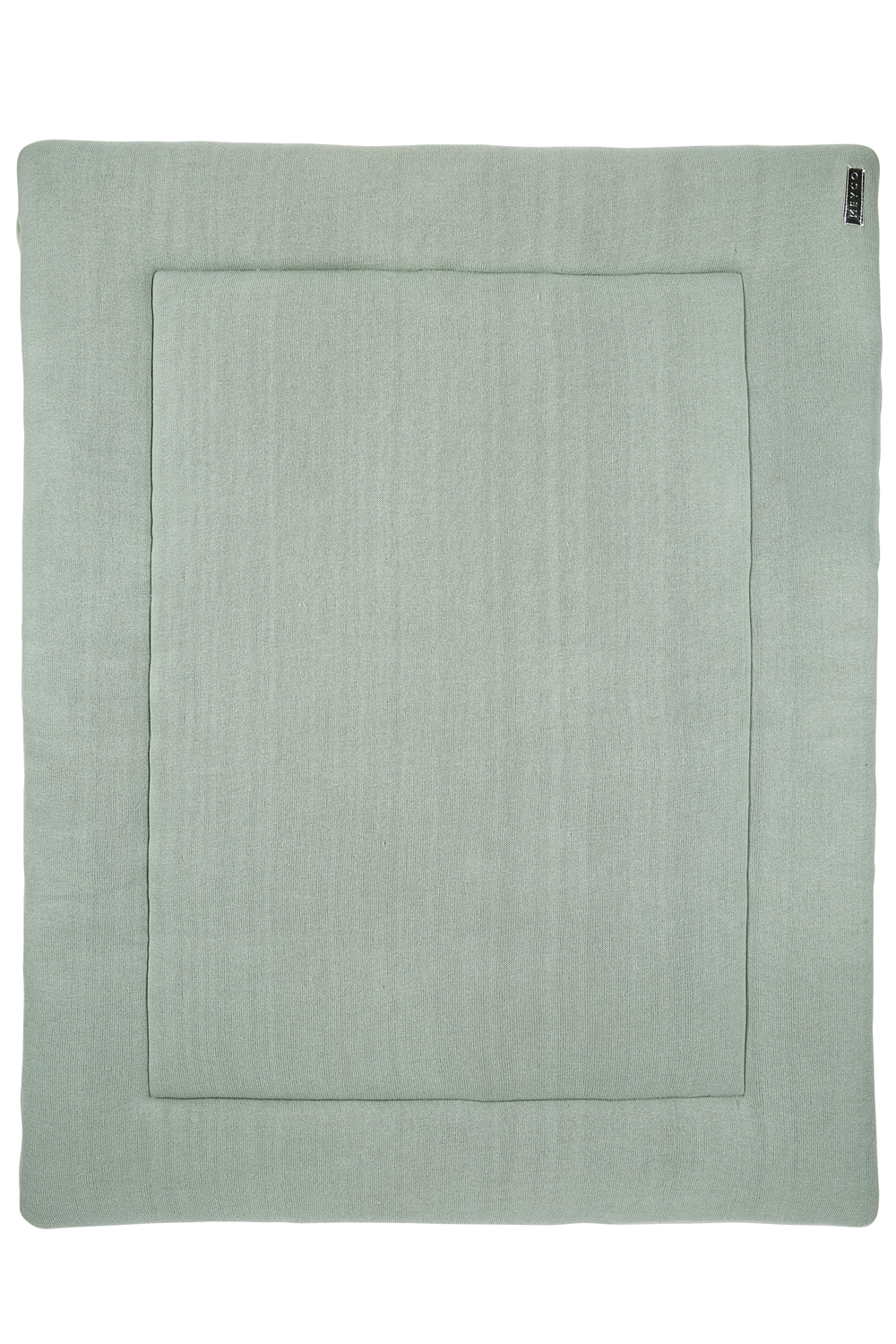 Boxkleed Knit Basic - Stone Green - 77x97cm