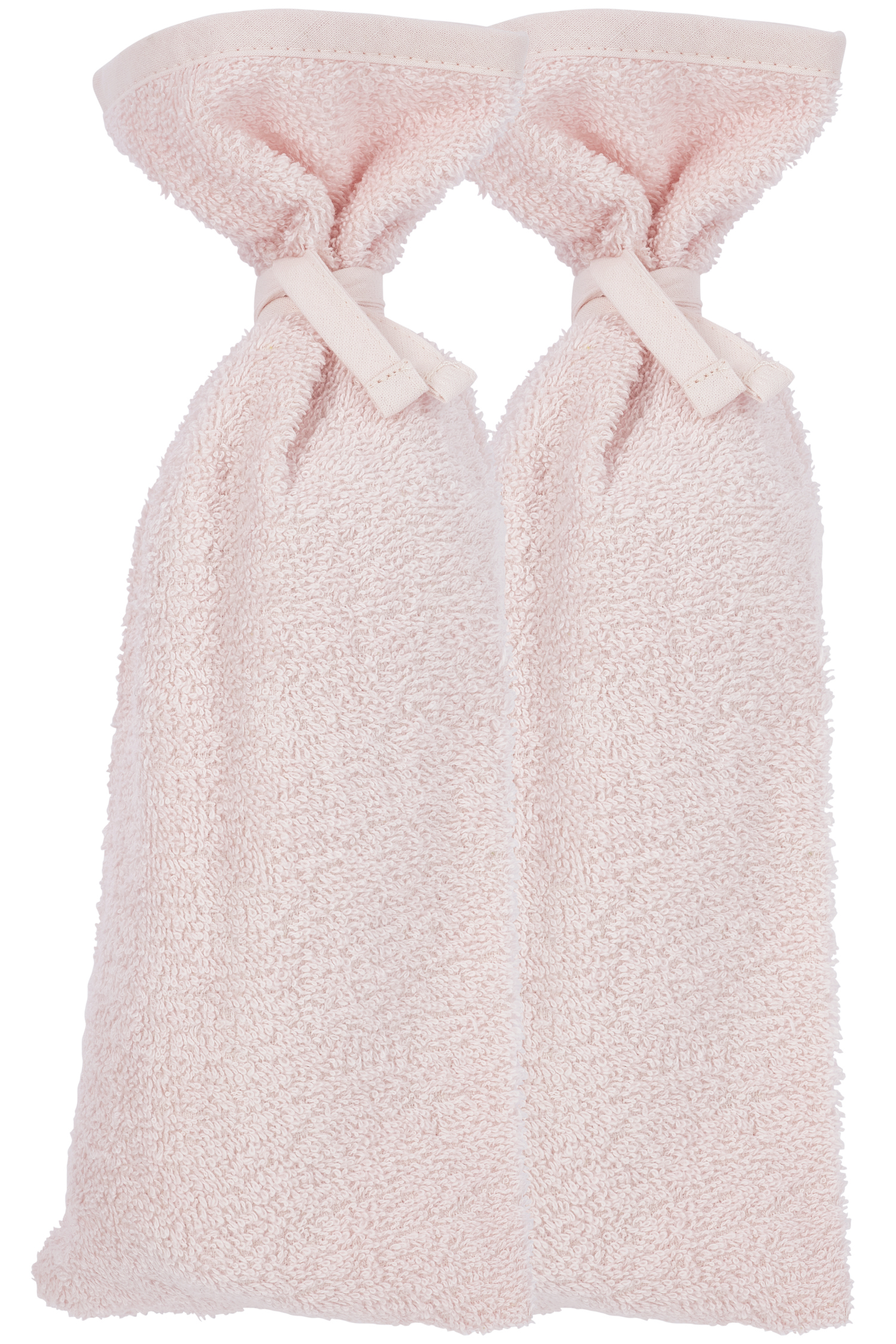 Kruikenzak 2-pack badstof Uni - light pink