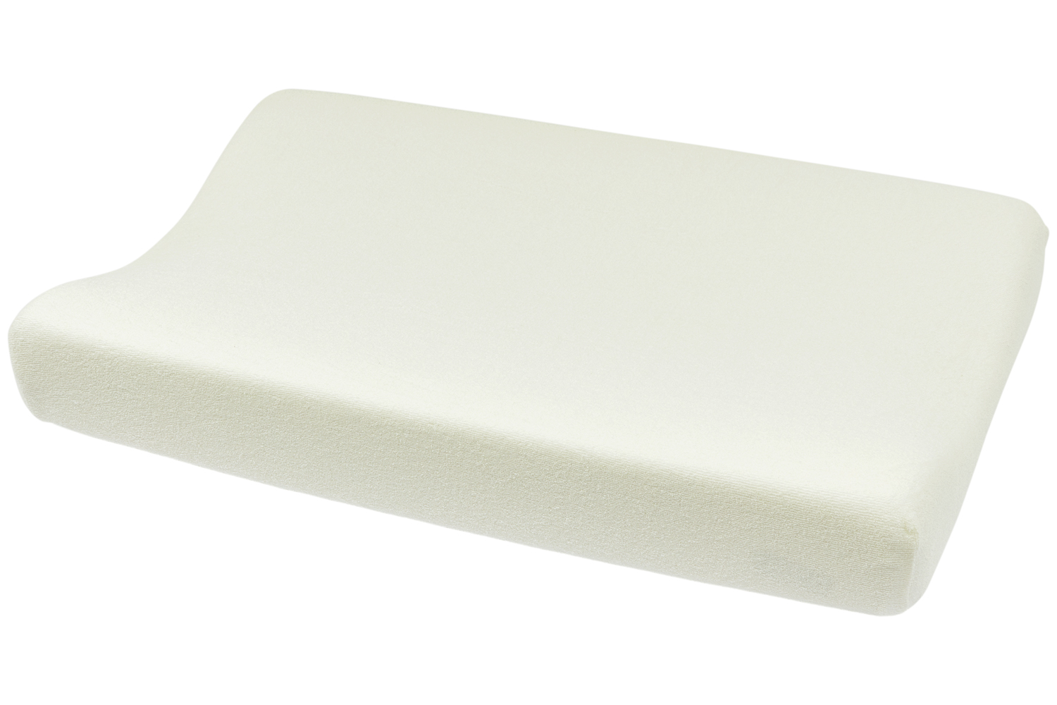 Wickelauflagenbezug frottee Uni - offwhite - 50x70cm