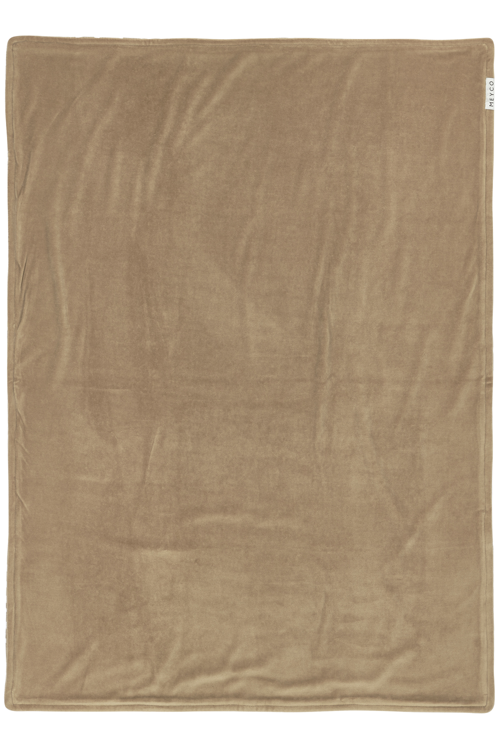 Babydecke Cheetah velvet - taupe - 75x100cm