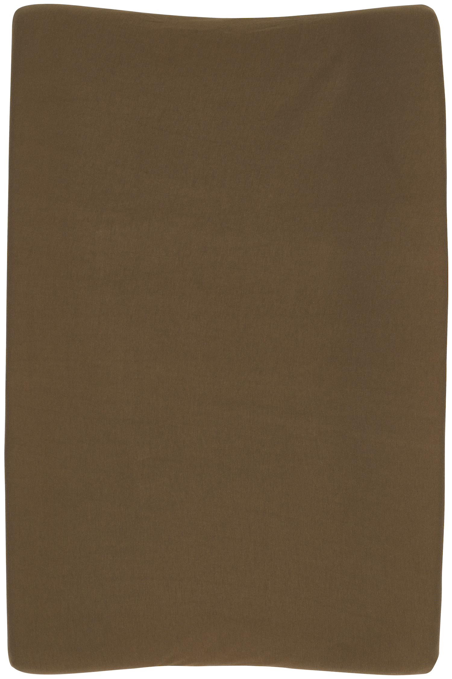 Aankleedkussenhoes Basic Jersey 2-pack - Chocolate - 50x70cm