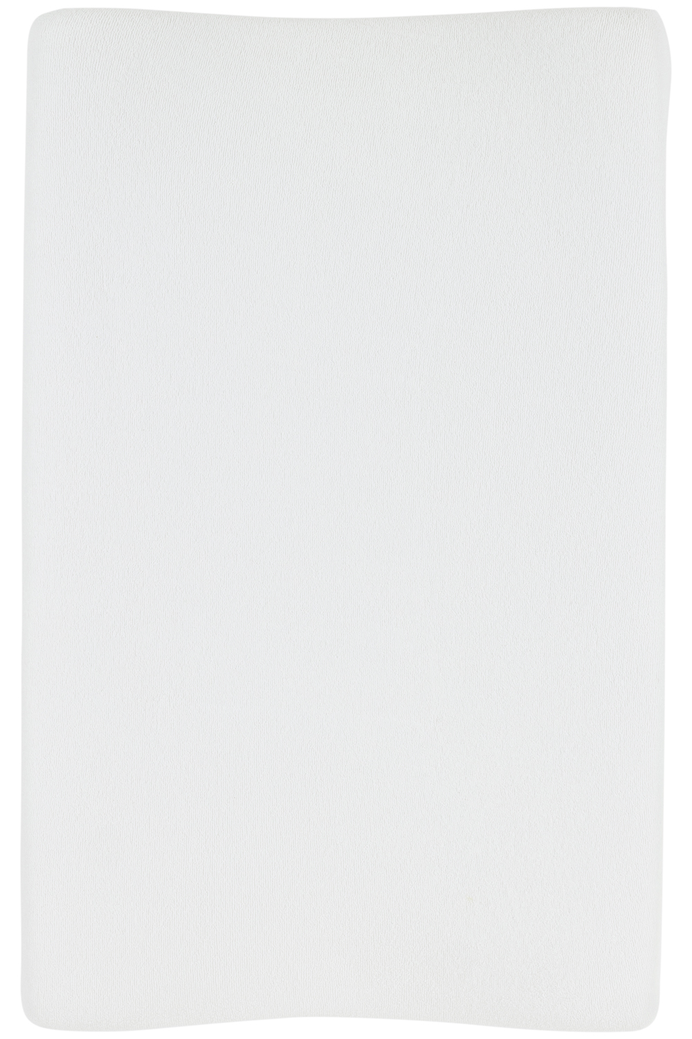 Aankleedkussenhoes badstof Uni - white - 50x70cm