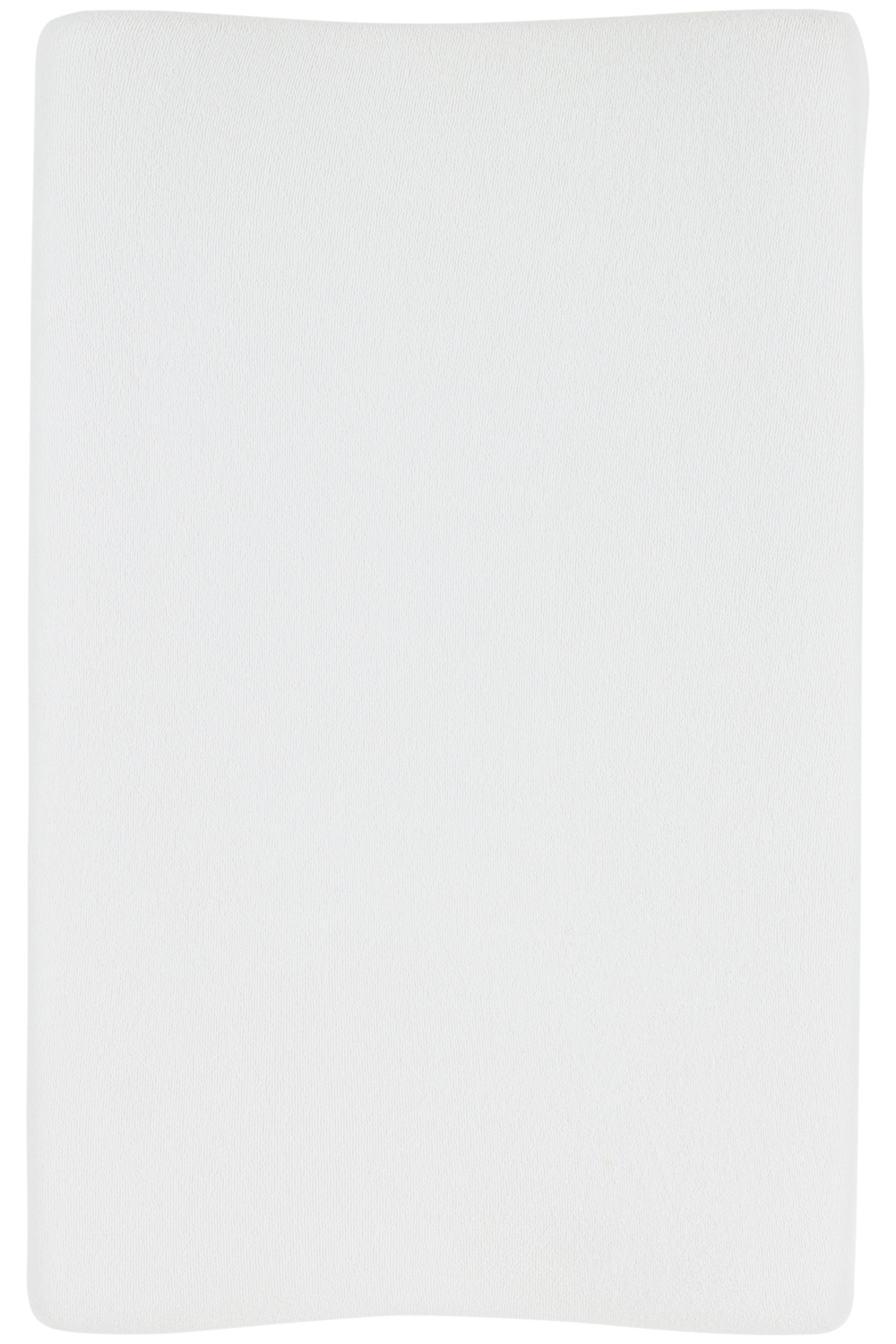 Aankleedkussenhoes badstof Uni - white - 50x70cm