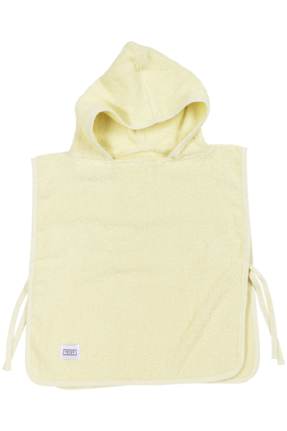 Frottee Bade Poncho - Soft Yellow - 1-3 Jahre