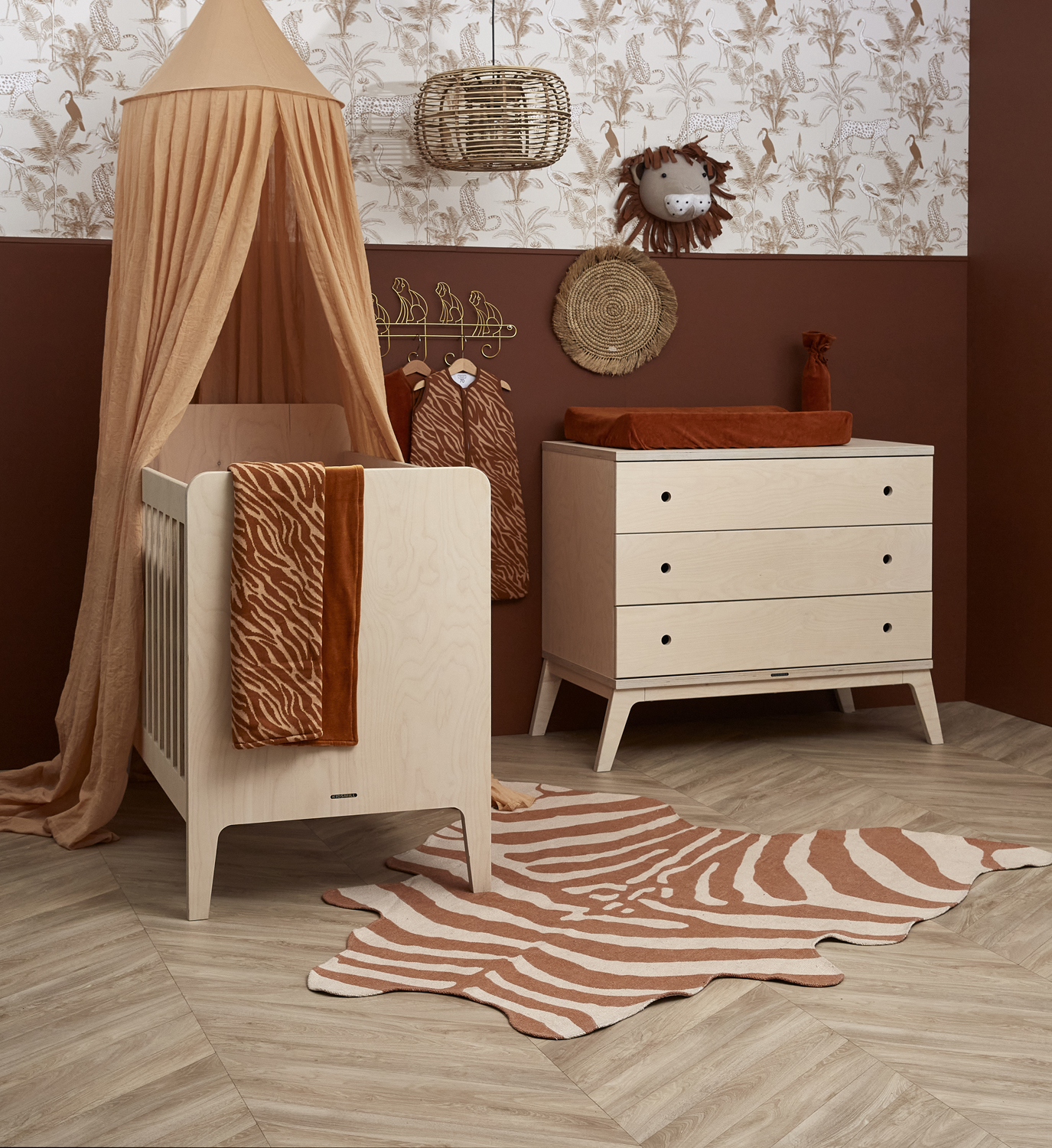 Klamboe Uni - warm sand