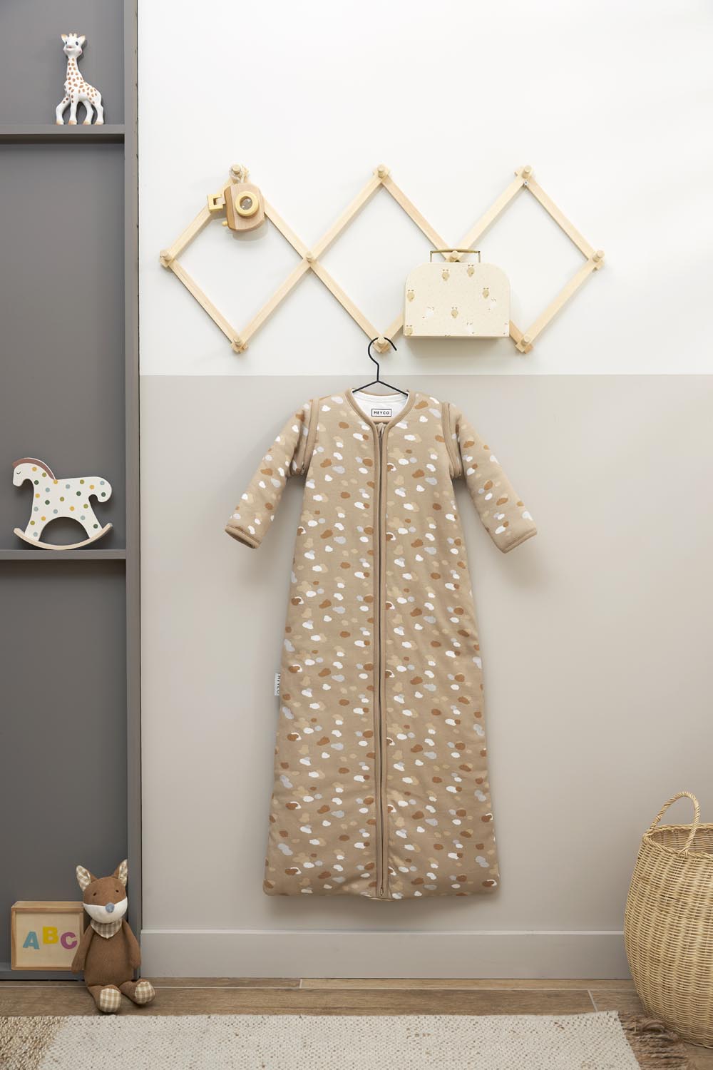 Baby slaapzak 4 seizoenen Stains - sand - 3.0 TOG