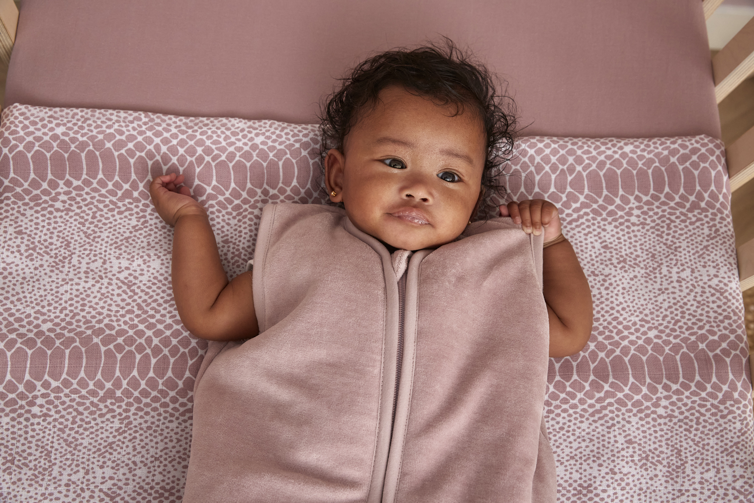 Swaddle 2-pack hydrofiel Cheetah/Snake - lilac - 120x120cm