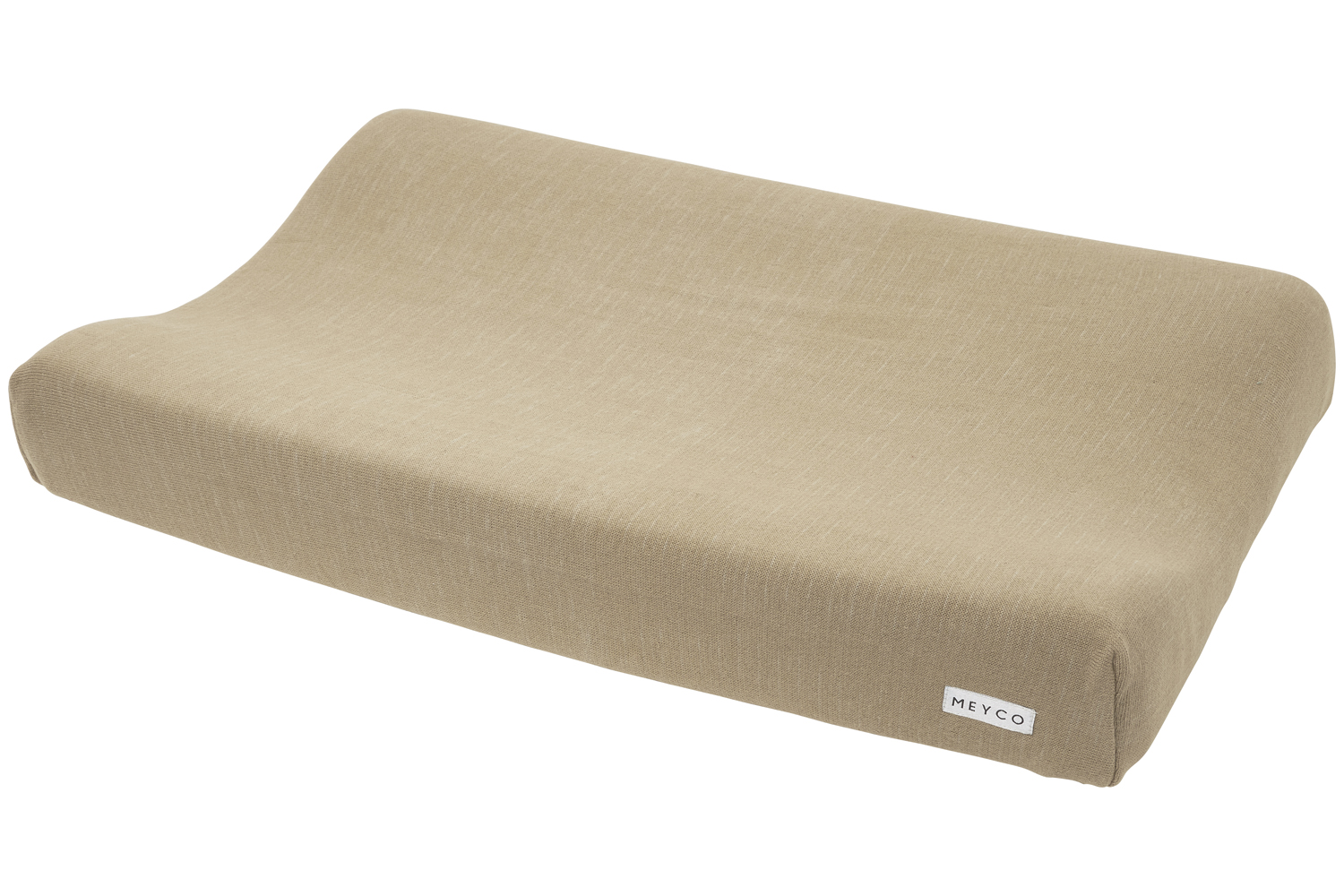 Changing mat cover Knit Basic - taupe - 50x70cm