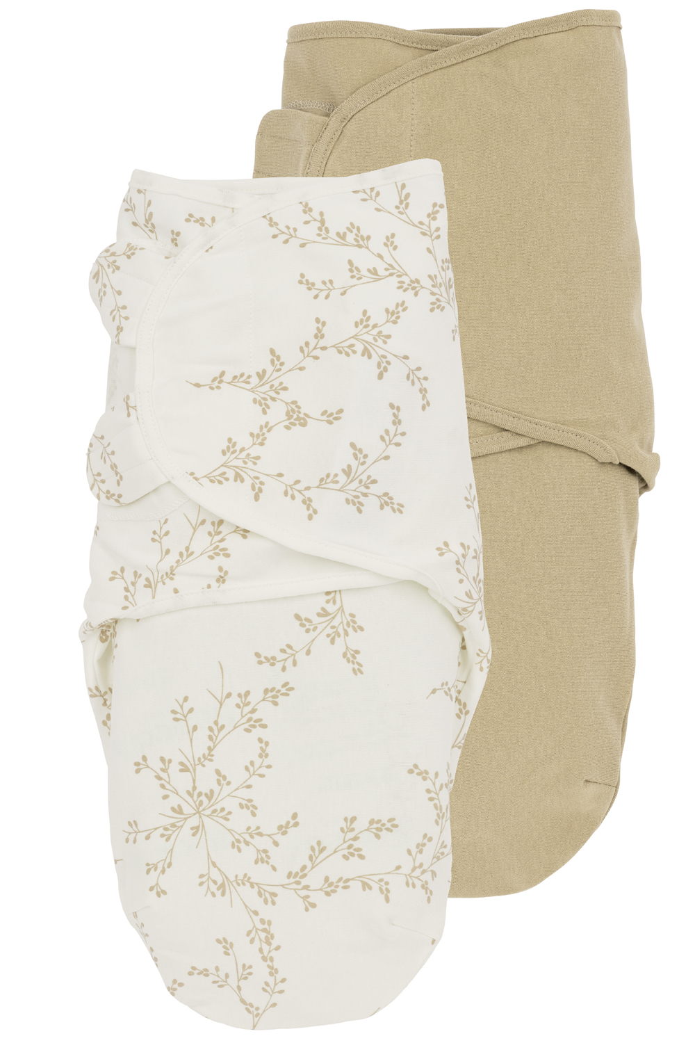 Swaddle 2-pack Branches/Uni - sand - 0-3 Months