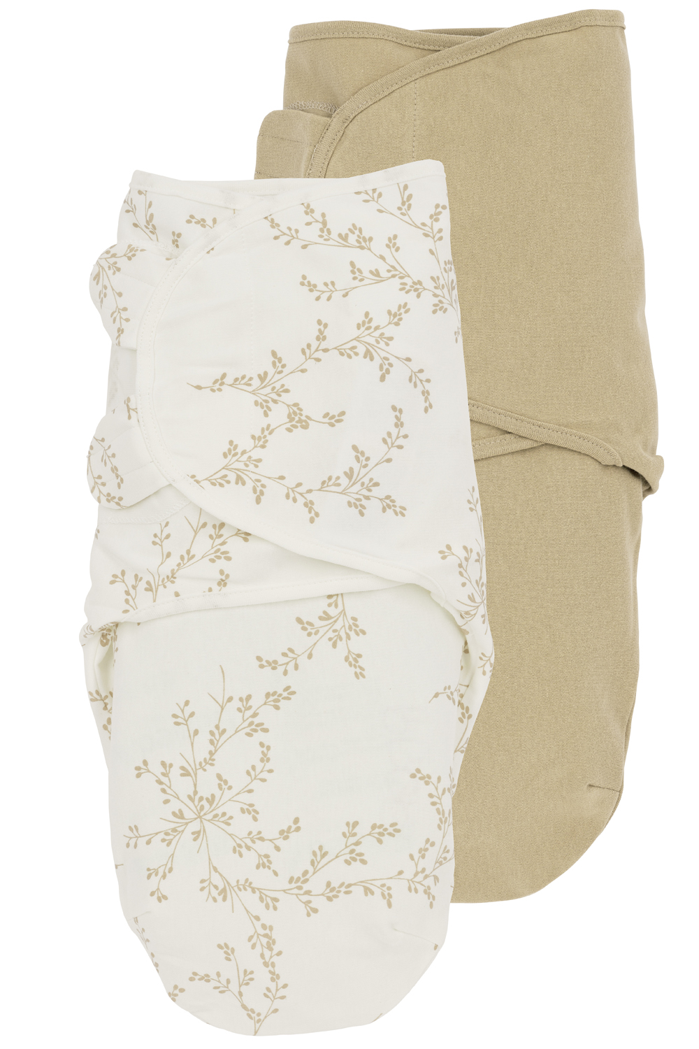SwaddleMeyco inbakerdoek 2-pack Branches/Uni - sand - 0-3 maanden - 1.0 TOG