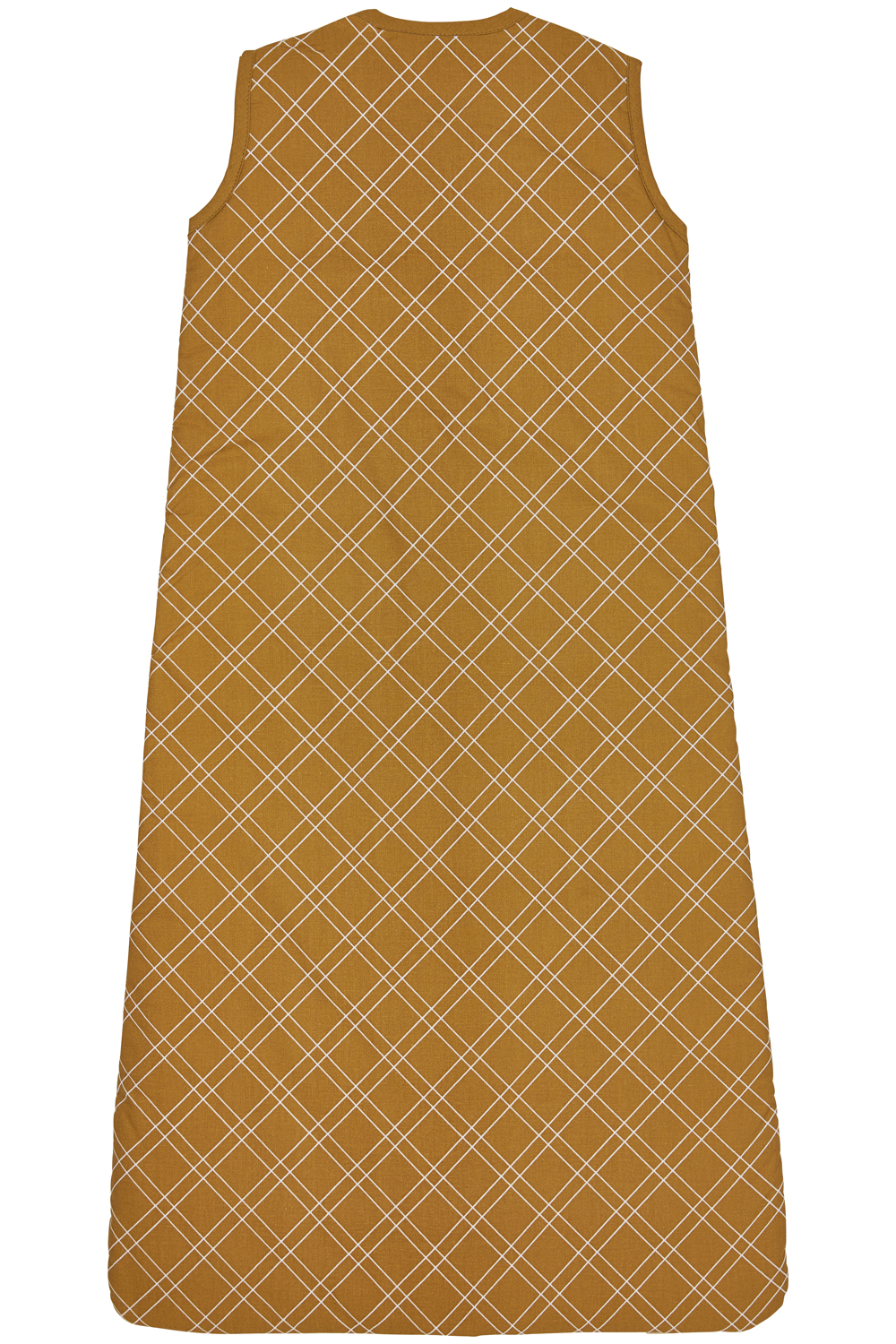 Baby slaapzak gevoerd Double Diamond - honey gold - 70cm