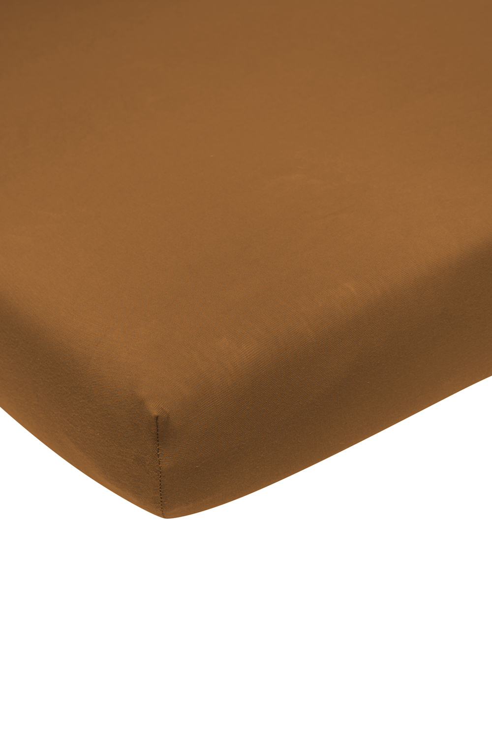 Fitted sheet crib Uni - camel - 40x80/90cm