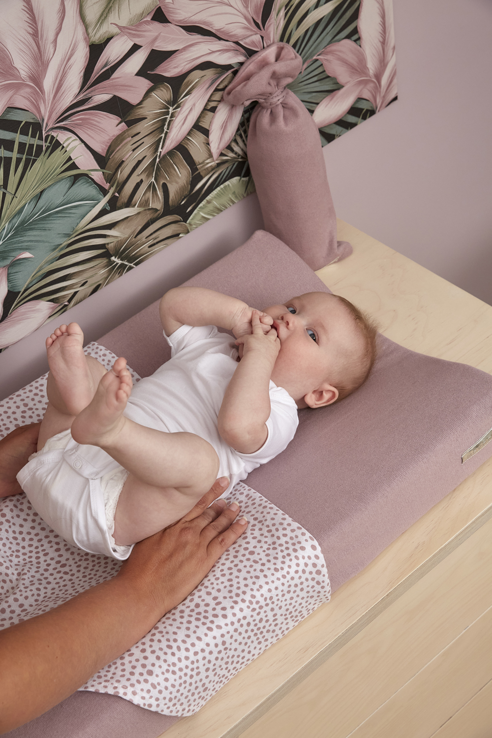 Swaddle 2-pack hydrofiel Cheetah/Snake - lilac - 120x120cm