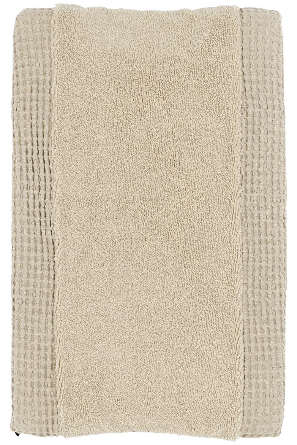Changing mat cover Waffle Teddy - sand - 50x70cm