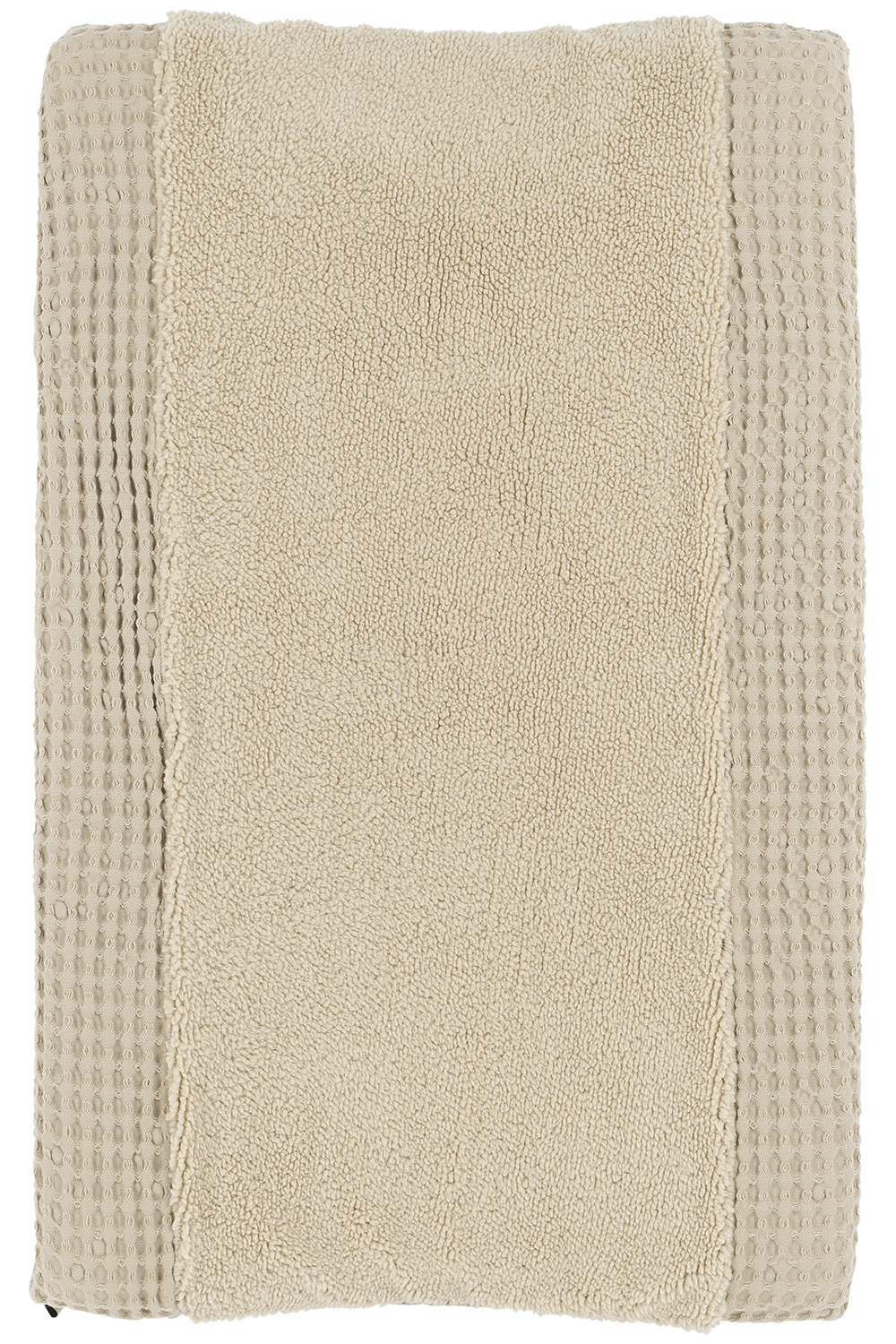 Changing mat cover Waffle Teddy - sand - 50x70cm