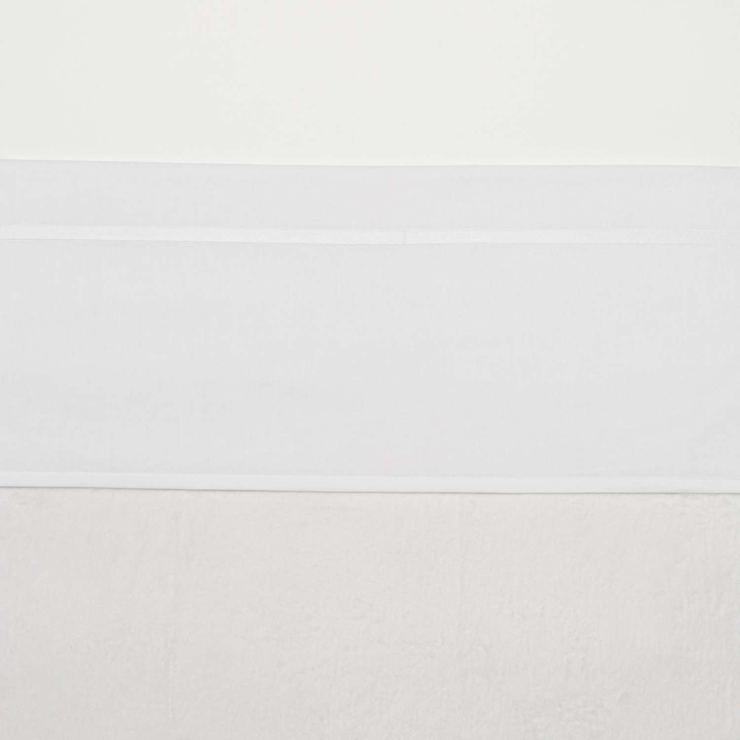 Ledikant laken Bies - white - 100x150cm