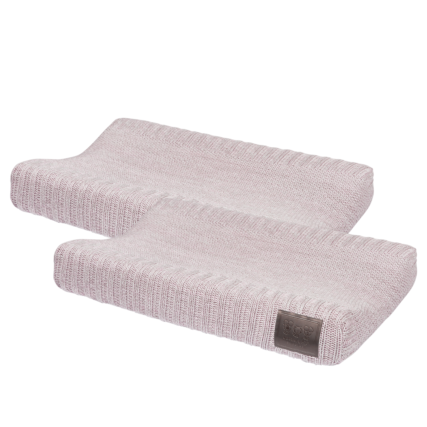 Changing mat cover 2-pack Woezel & Pip - pink - 50x70cm