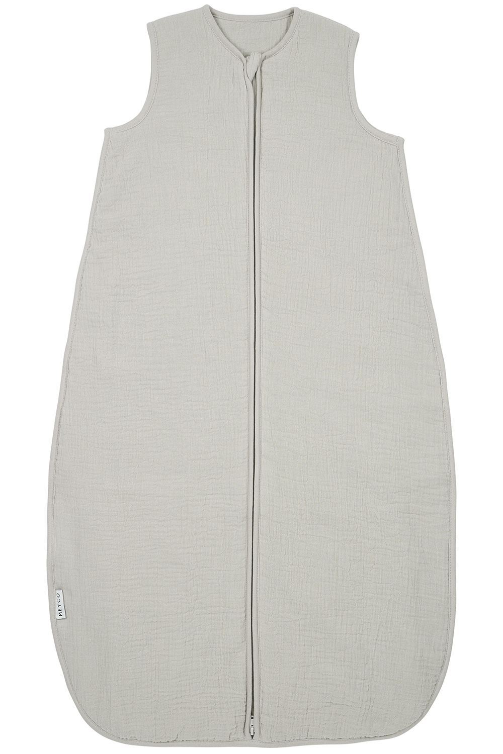 Baby slaapzak gevoerd pre-washed hydrofiel Uni - greige - 60cm - 2.0 TOG