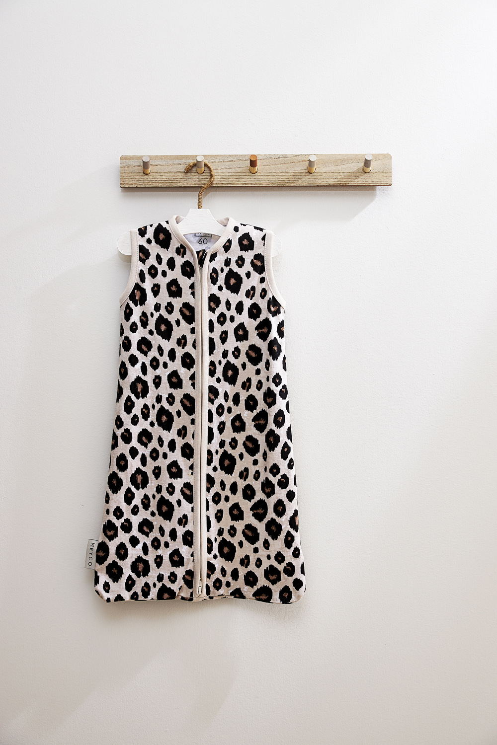 Baby zomerslaapzak Leopard - sand melange - 110cm