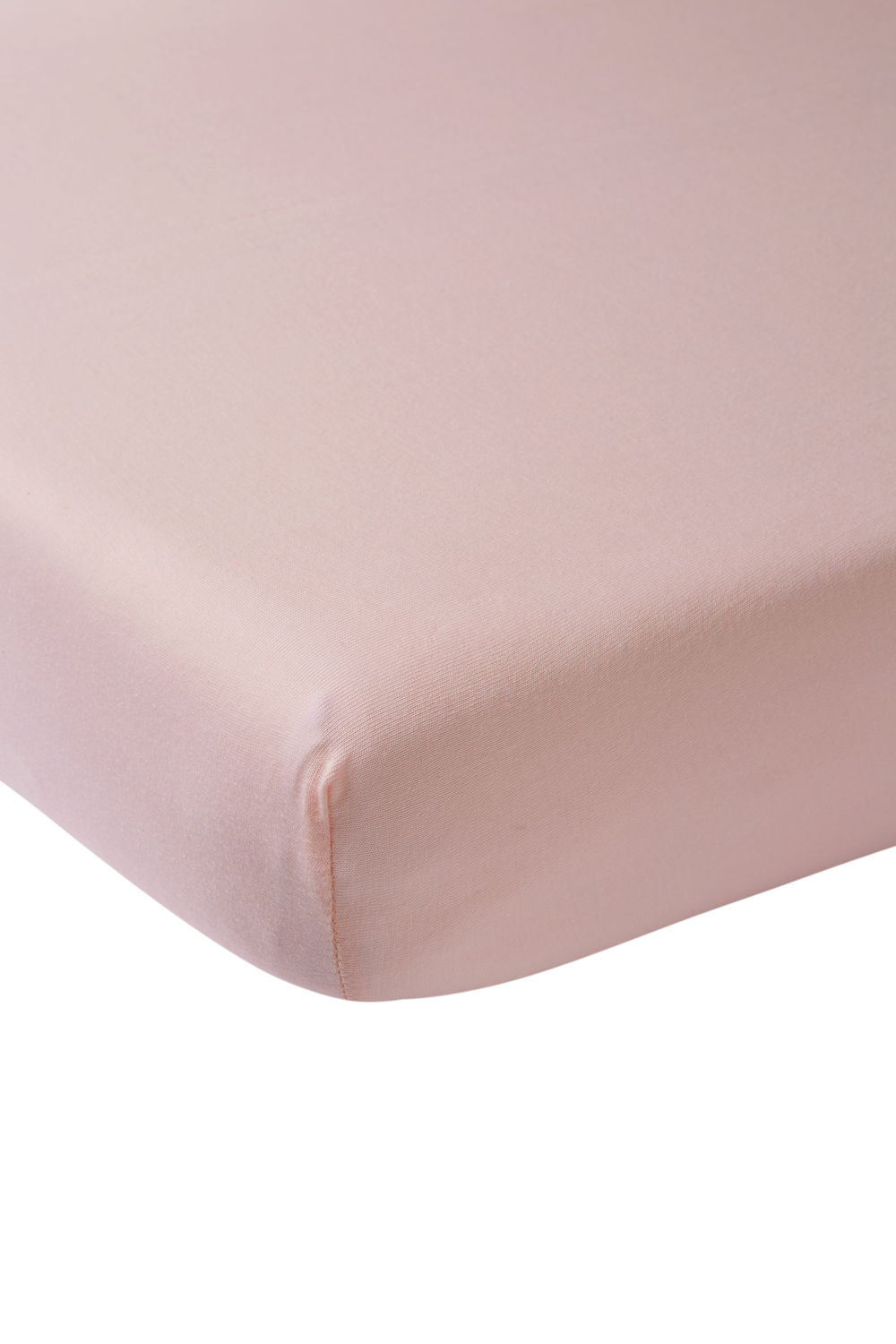 Spannbettlaken Kinderbett Uni - old pink - 60x120cm