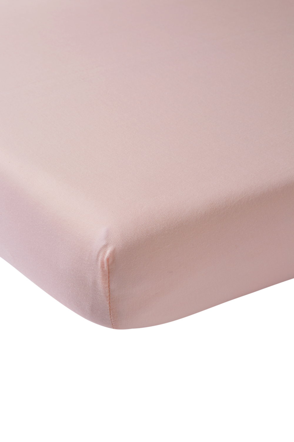 Spannbettlaken Juniorbett Uni - old pink - 70x140/150cm