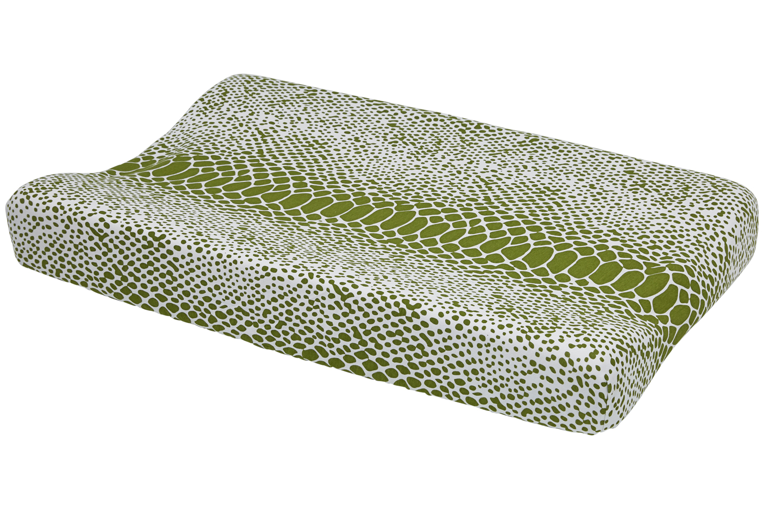 Changing mat cover Snake - avocado - 50x70cm