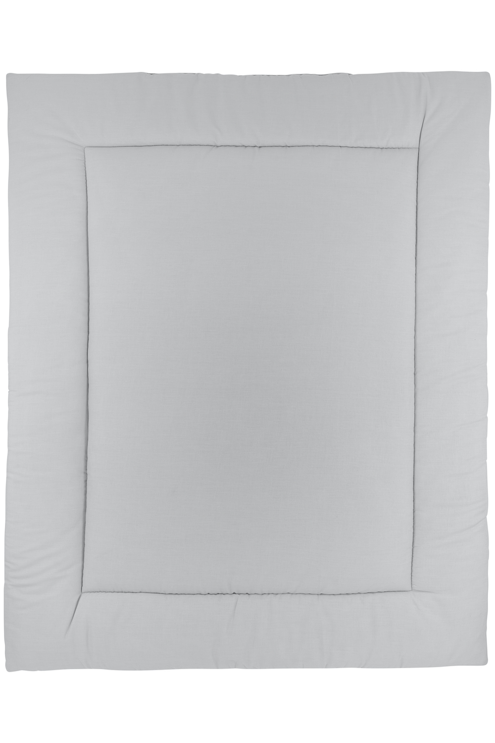 Boxkleed Uni - grey/light grey - 80x100cm