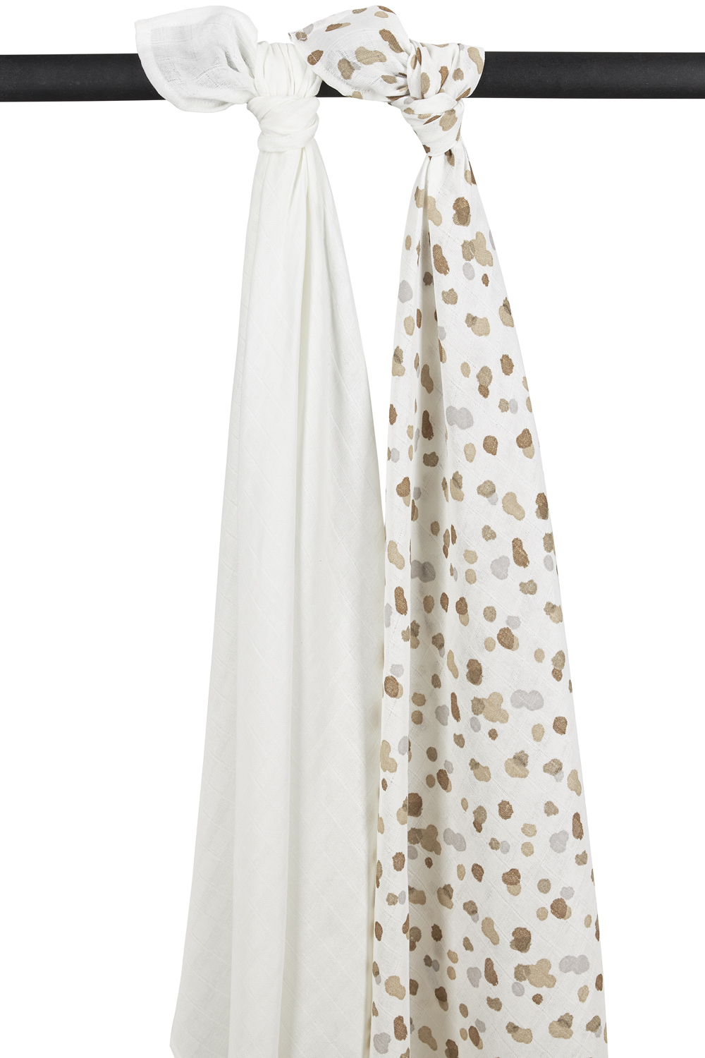 Swaddle 2-pack hydrofiel Stains - neutral - 120x120cm