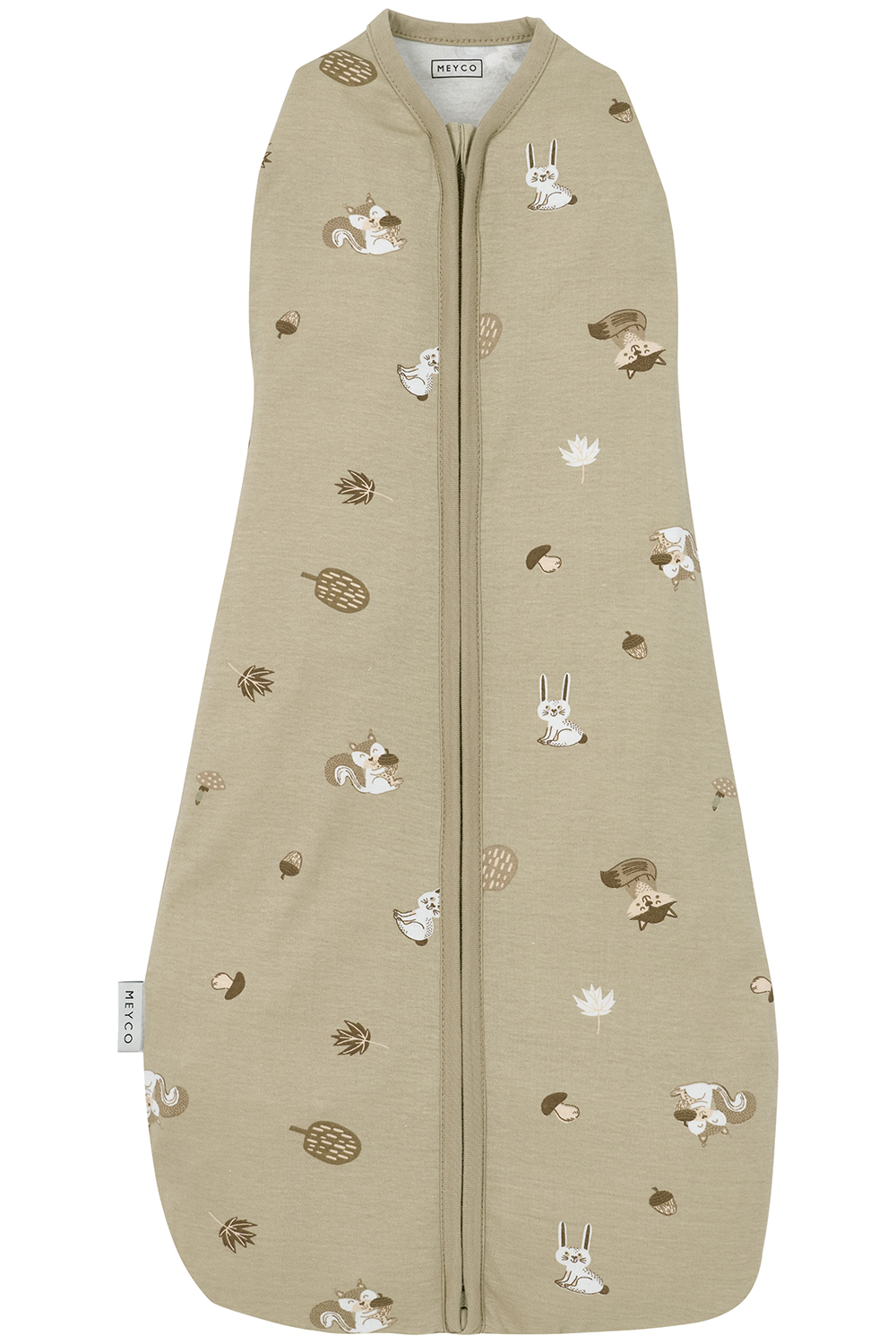 Cocoon Swaddle Bag Forest Animals - sand - 70cm - 0.3 TOG