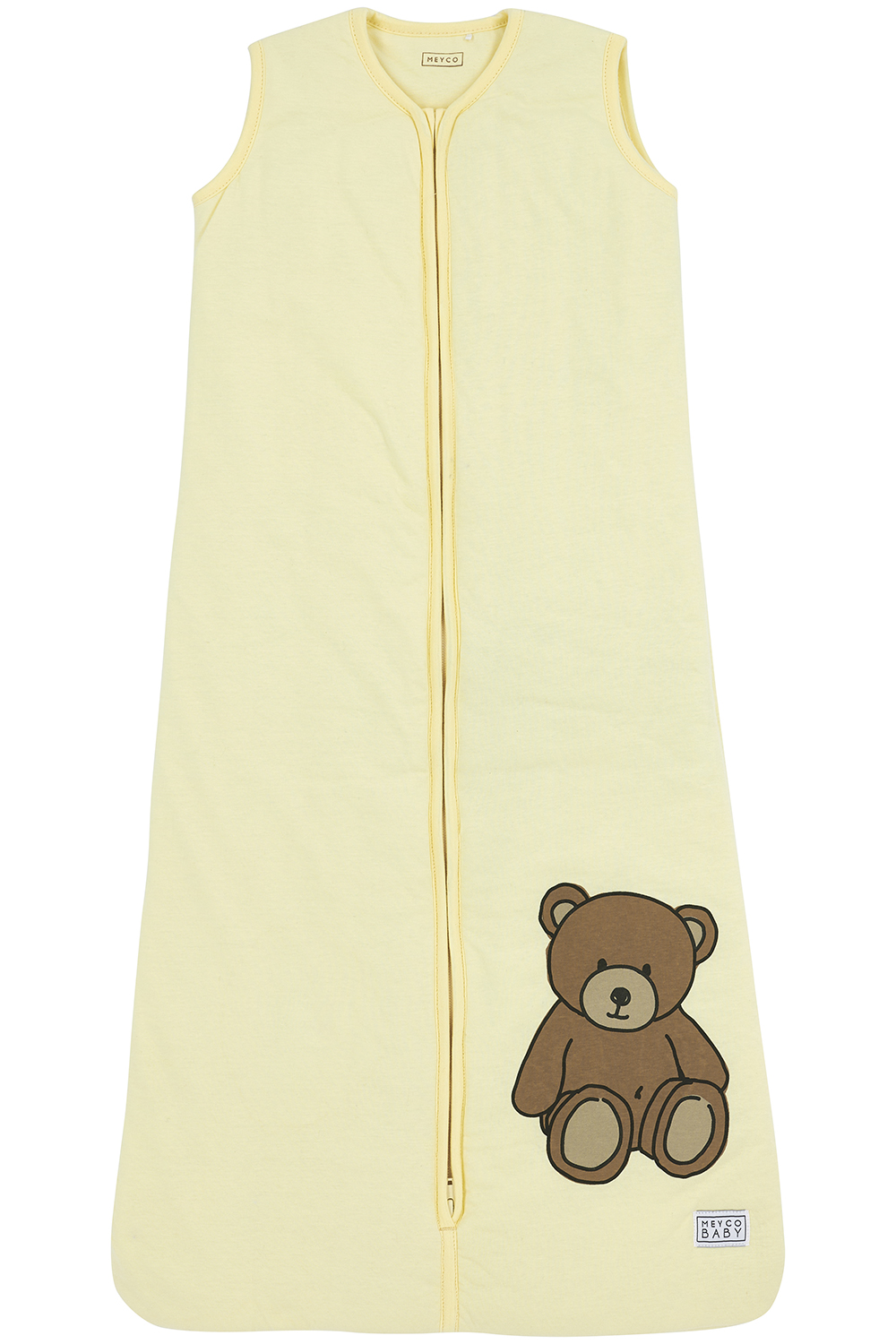 Baby slaapzak gevoerd 2-pack Teddy Bear – Soft Yellow – 110cm