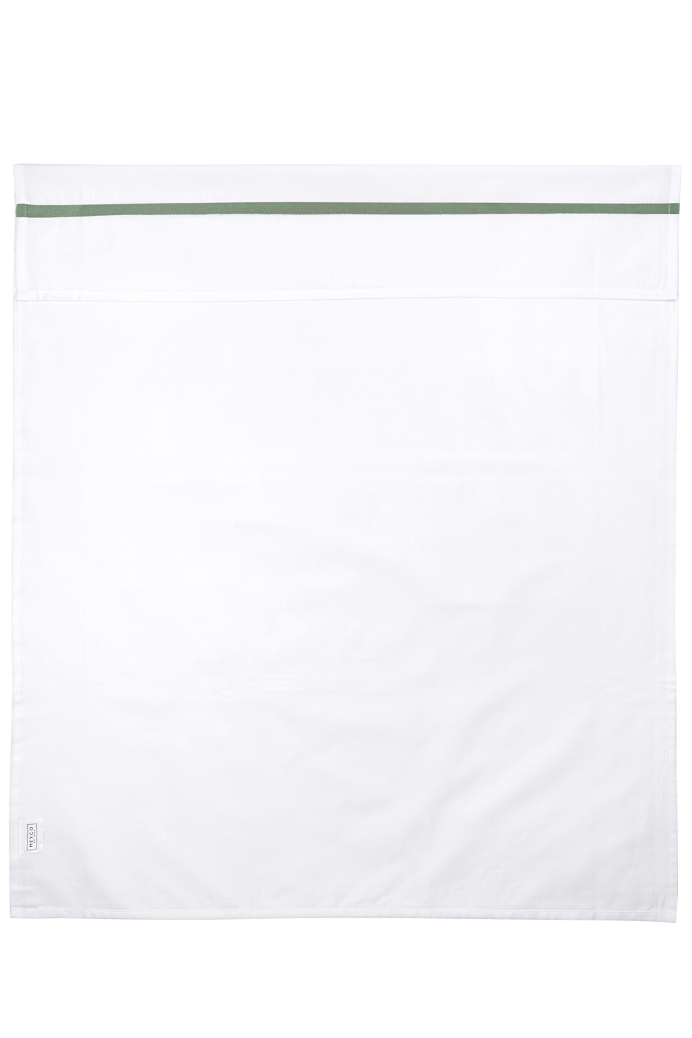 Ledikant laken Bies - forest green - 100x150cm - 0.3 TOG
