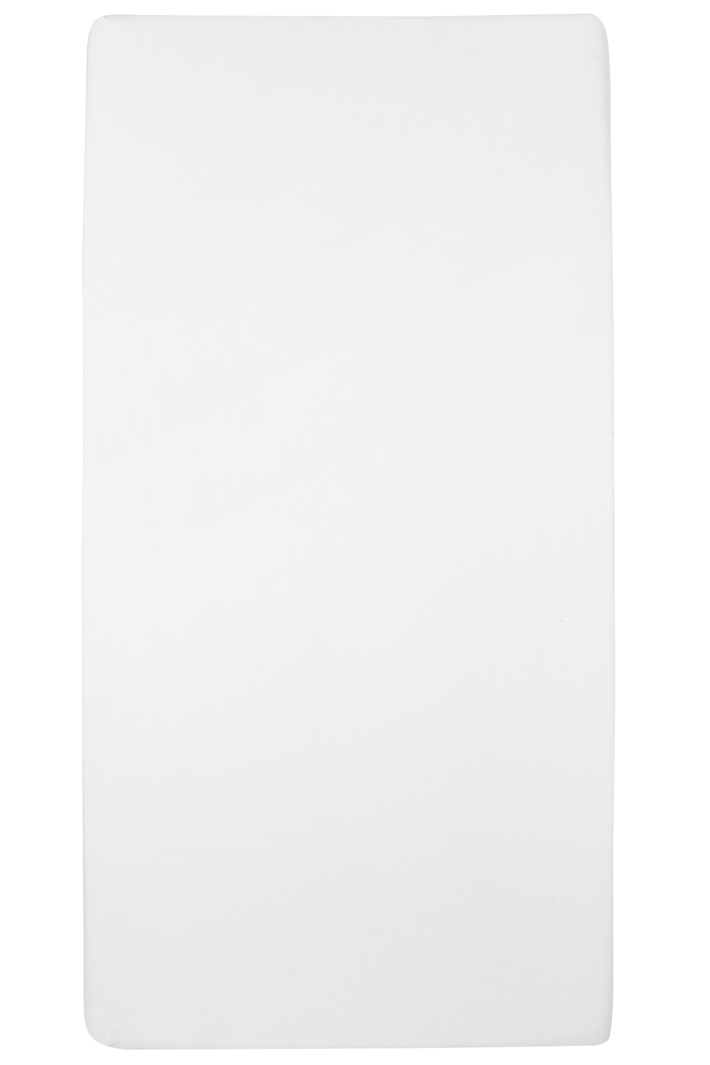 Hoeslaken eenpersoonsbed Uni - white - 90x200cm