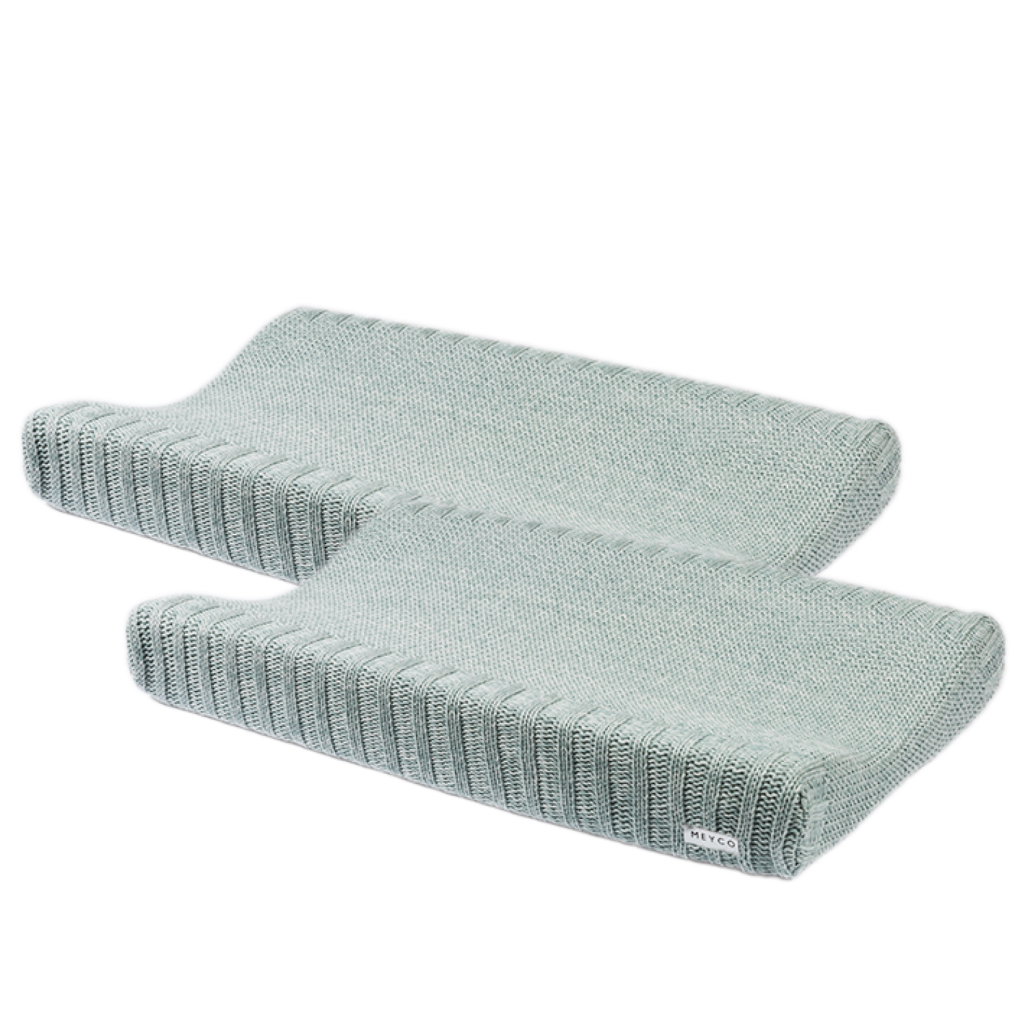 Changing mat cover 2-pack Relief Mixed - stone green - 50x70cm