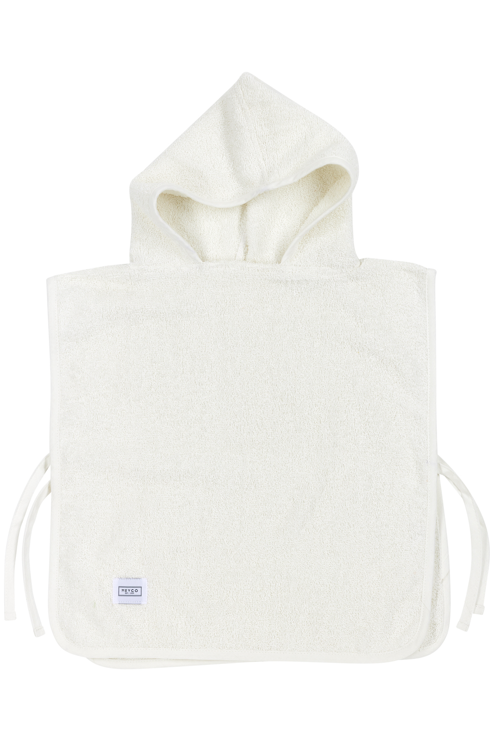 Bath poncho terry Uni - offwhite - 1-3 years