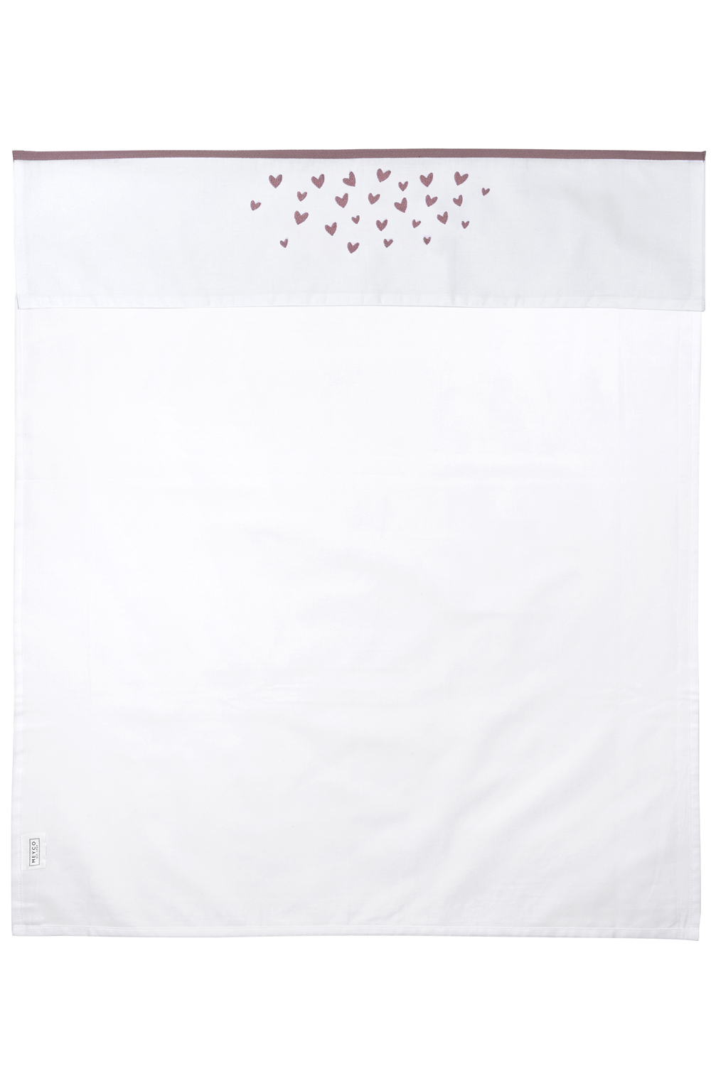Ledikant laken Hearts - lilac - 100x150cm