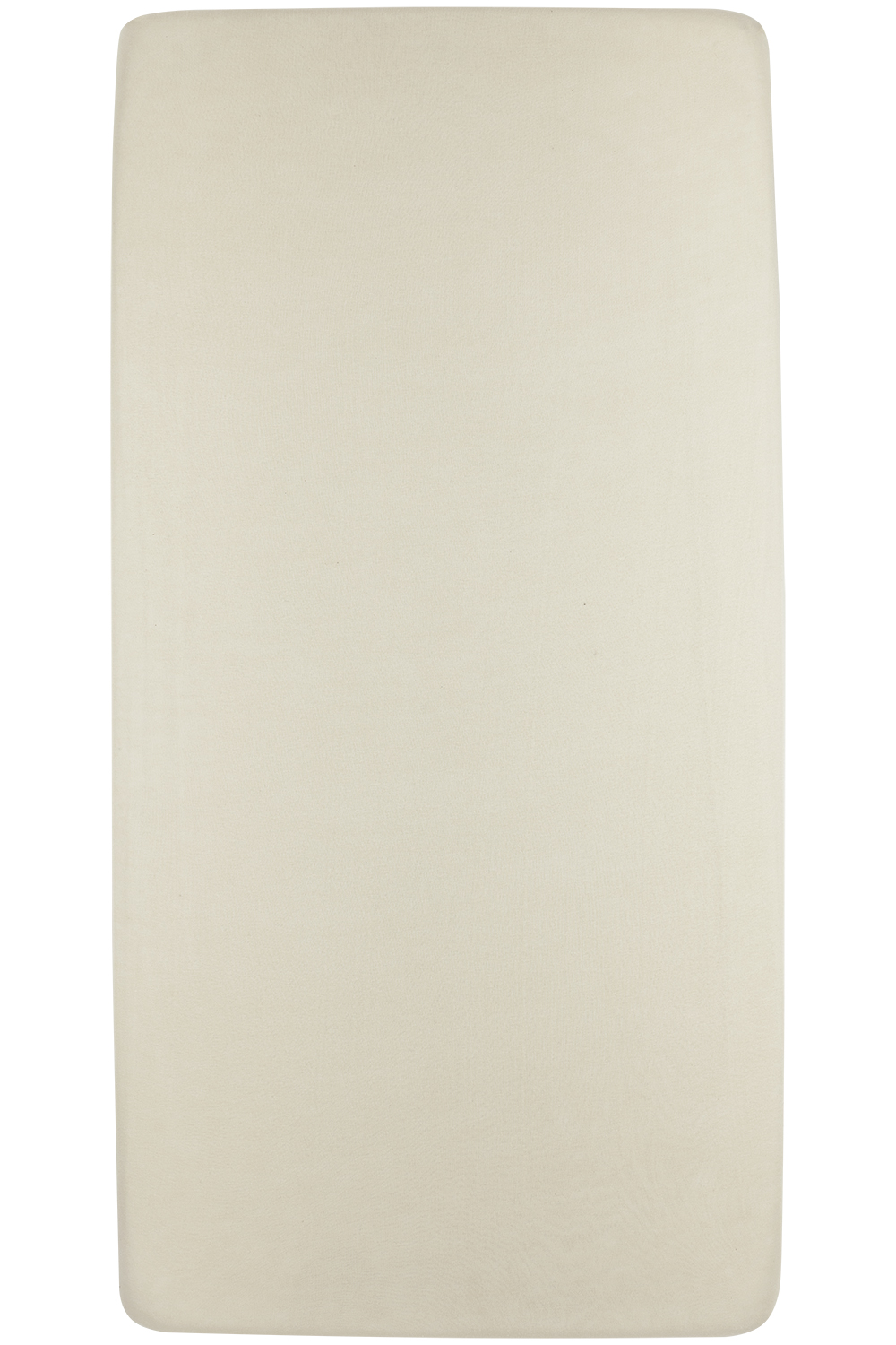 Fitted sheet crib jersey Uni - soft sand - 40x80/90cm
