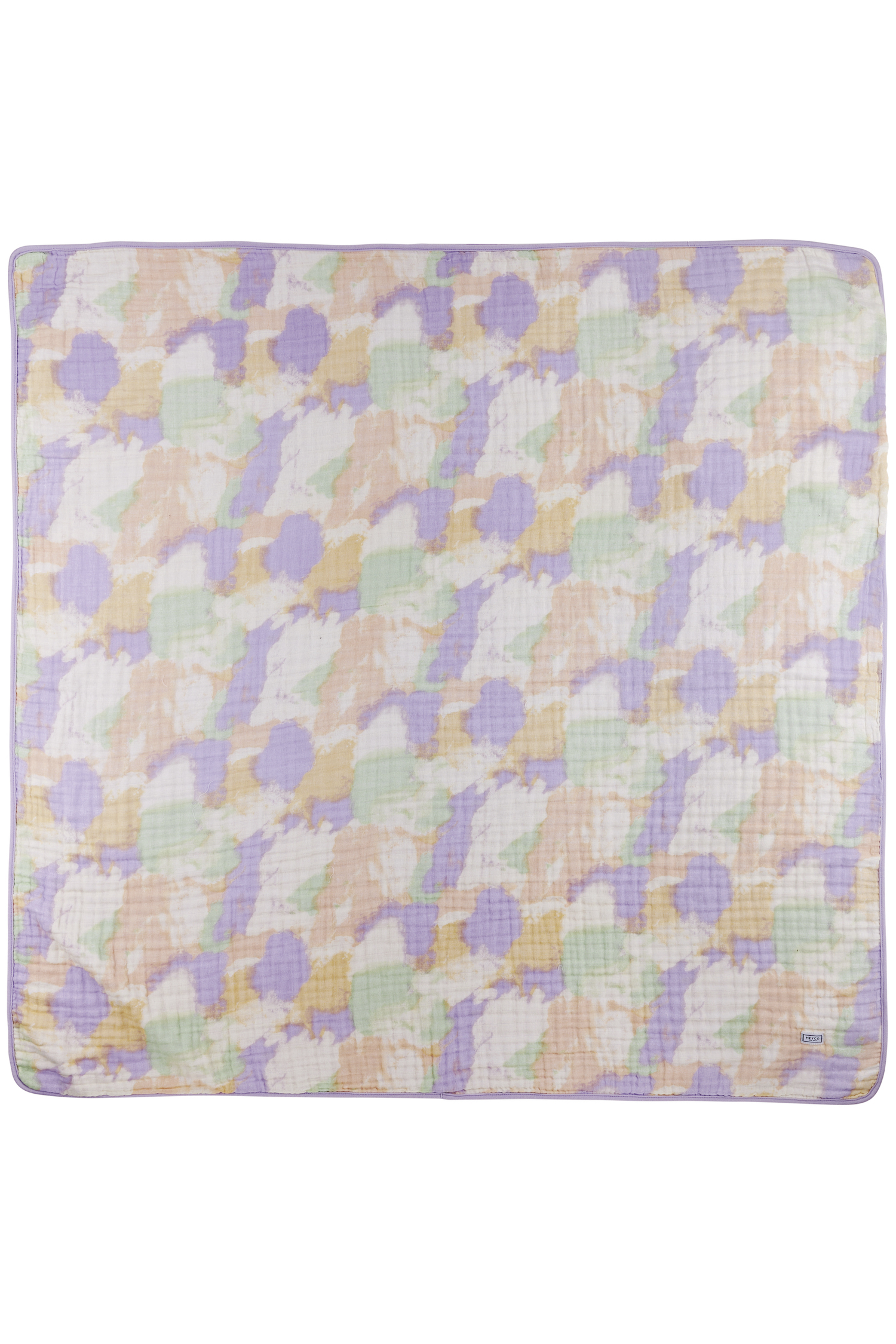 Muslin Multi Cloth Tie-dye - Soft Lilac - 120x120cm