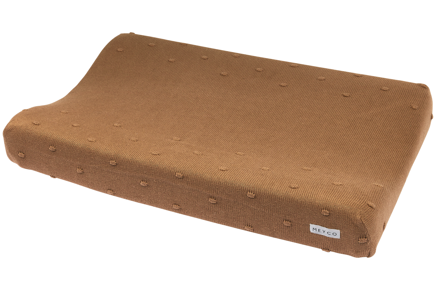 Wickelauflagenbezug Mini Knots - toffee - 50x70cm