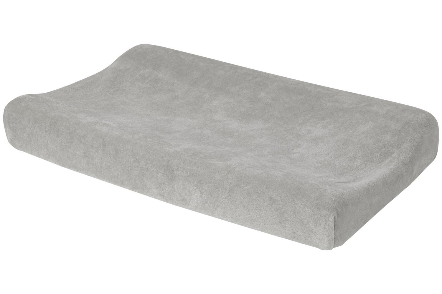 Changing mat cover Velvet - light grey - 50x70cm