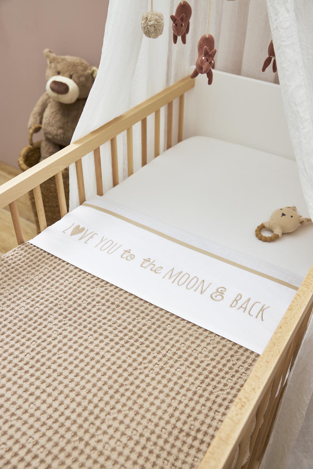 Spannbettlaken Kinderbett 2er pack jersey Uni - offwhite - 70x140cm