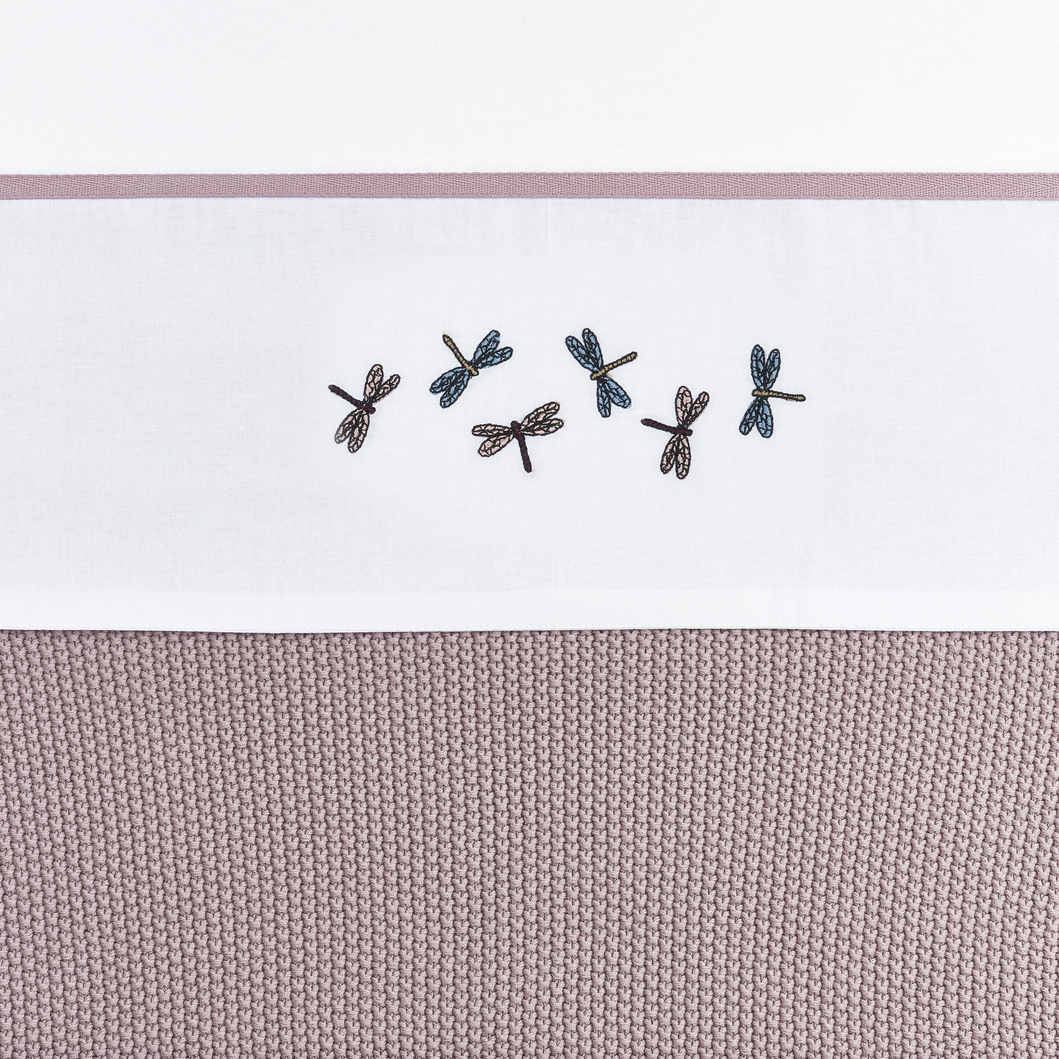 Ledikant laken Libelle - lilac - 100x150cm