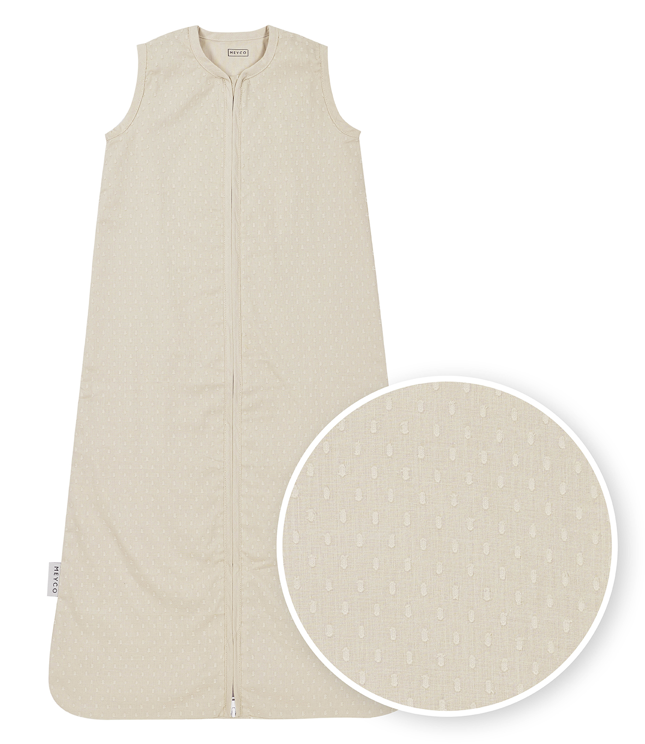 Baby zomerslaapzak Plume - soft sand - 70cm - 0.5 TOG