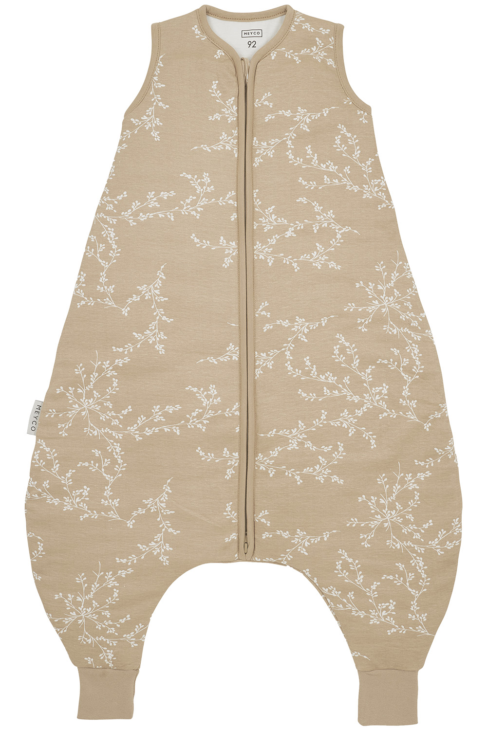 Baby winter slaapoverall jumper Branches - sand - 80cm - 2.0 TOG