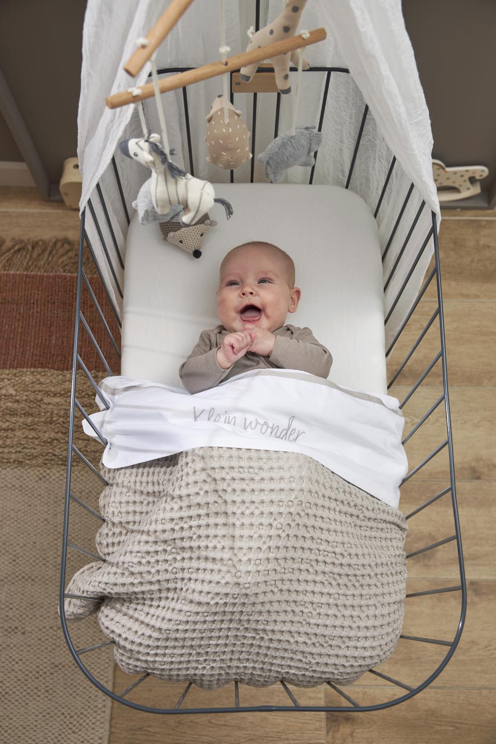 Hoeslaken co-sleeper 2-pack jersey Uni - white - 50x90cm